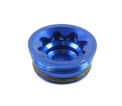 Hope Tech 3 / Tech 4 V4 Large Brake Bore Cap Blue HBSP300:B - Brandneu