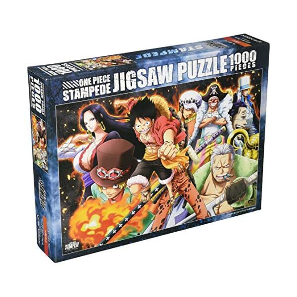 Jigsaw Puzzle Japan ONE PIECE the Movie STAMPEDE Burning ENSKY 1000pcs 50x75