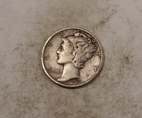 1931-S Mercury Dime * Fine/VF * Better Date * XD730