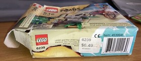 Lego Pirates II 6239 Cannon Battle Complete Pirates 2 Box Minifig Cannon