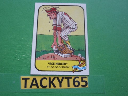 1991 WACKY AT BATS SINGLE STICKER(S) NEW YOU CHOOSE - Picture 27 of 106