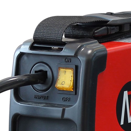 SALDATRICE INVERTER TM 200 STICK MMA 200 AMP AD ELETTRODO CON ACCESSORI INCLUSI - Foto 3 di 8