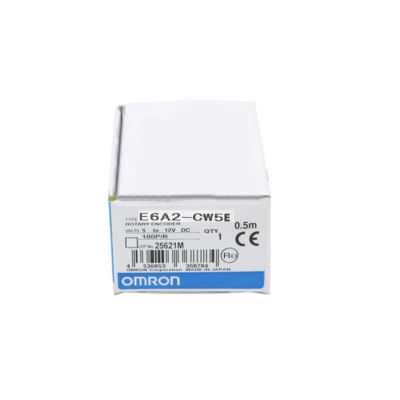 Omron E6A2-CW5E 10P/R 200P/R 300P/R 720P/R 600P/R 1000P/R 1024P/R Rotary Encoder - Image 1 of 4