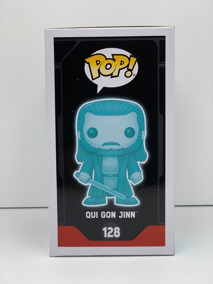 Funko Pop Star Wars Qui-gon Jinn #128 Raro Comic Con 2016