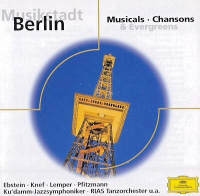 MUSIKSTADT BERLIN 20 Musicals-Chansons-Evergreens CD NEW GERMANY 60 min Best of