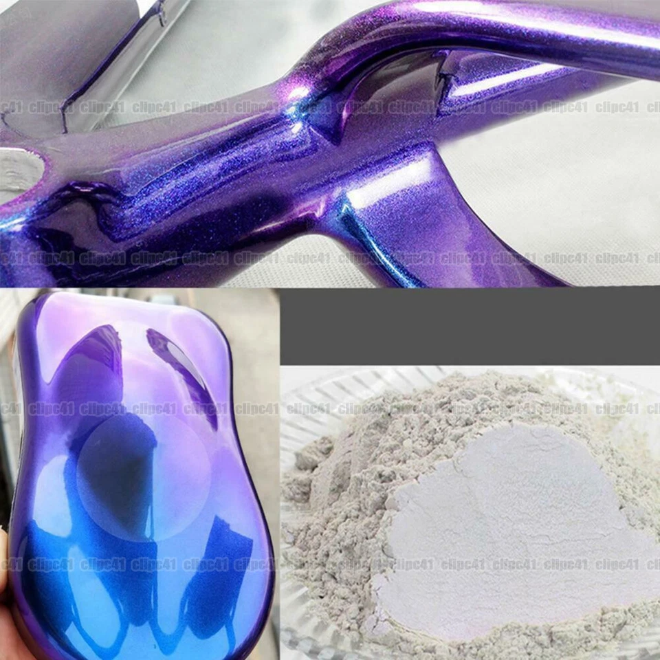 Chameleon Color Changing Pearl Powder For Bicycle Vehicle Car Paint Pigment 10g — 第 3/4 张图片