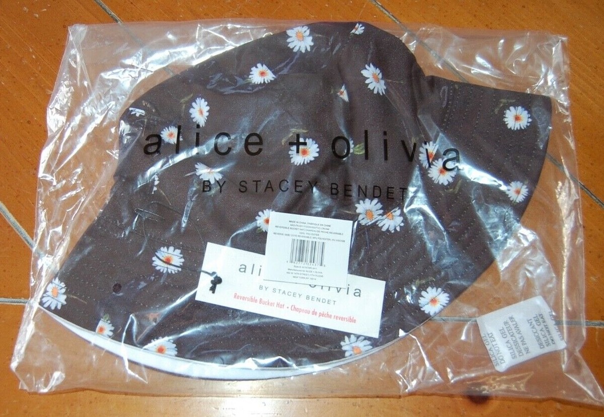 Alice + Olivia Reversible Bucket Hat by Stacey Bendet - NEW with Tags - One Size NWT alice + olivia Reversible Bucket Hat with | Mercari main image 2