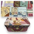 26 Handmade Hand Crafted Greeting Cards In Carry / Storage Case