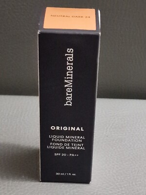 bareMinerals Original Liquid Mineral Foundation SPF20 30ml - Neutral Dark 24