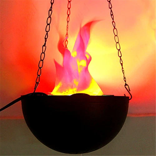 20 Pack Electric LED 3D Fake Fire Hanging Lamp Flame Effect Campfire Lights - Picture 2 of 10