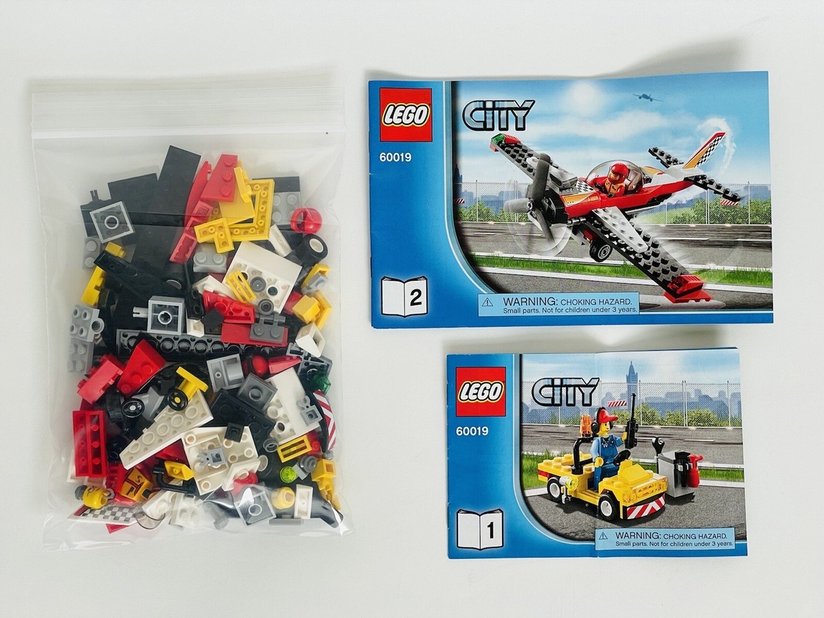 LEGO City 60019 Airport Stunt Plane No Box Complete w/manuals | eBay
