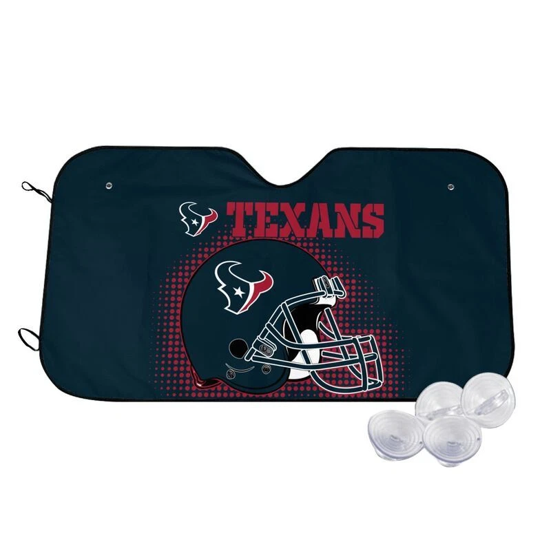 Houston Texans Car Windshield Sunshade Helmet Style Car Sunshade Heatproof