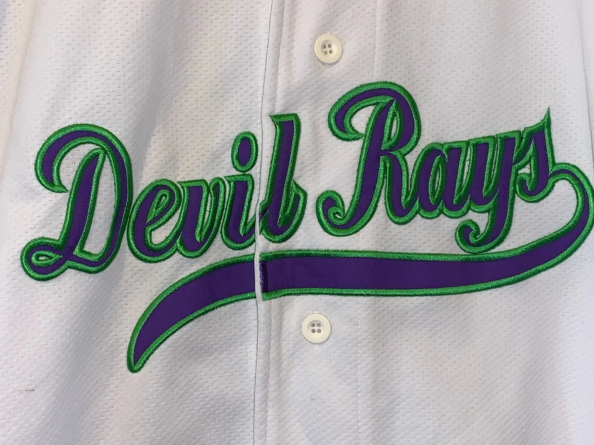 Vintage devil rays outlet jersey