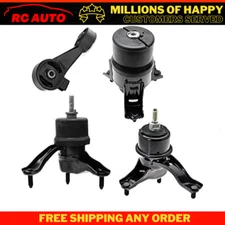 Fits 2002-2006 Toyota Camry 3.0L Engine Motor & Transmission Mount 4PCS : A4203,