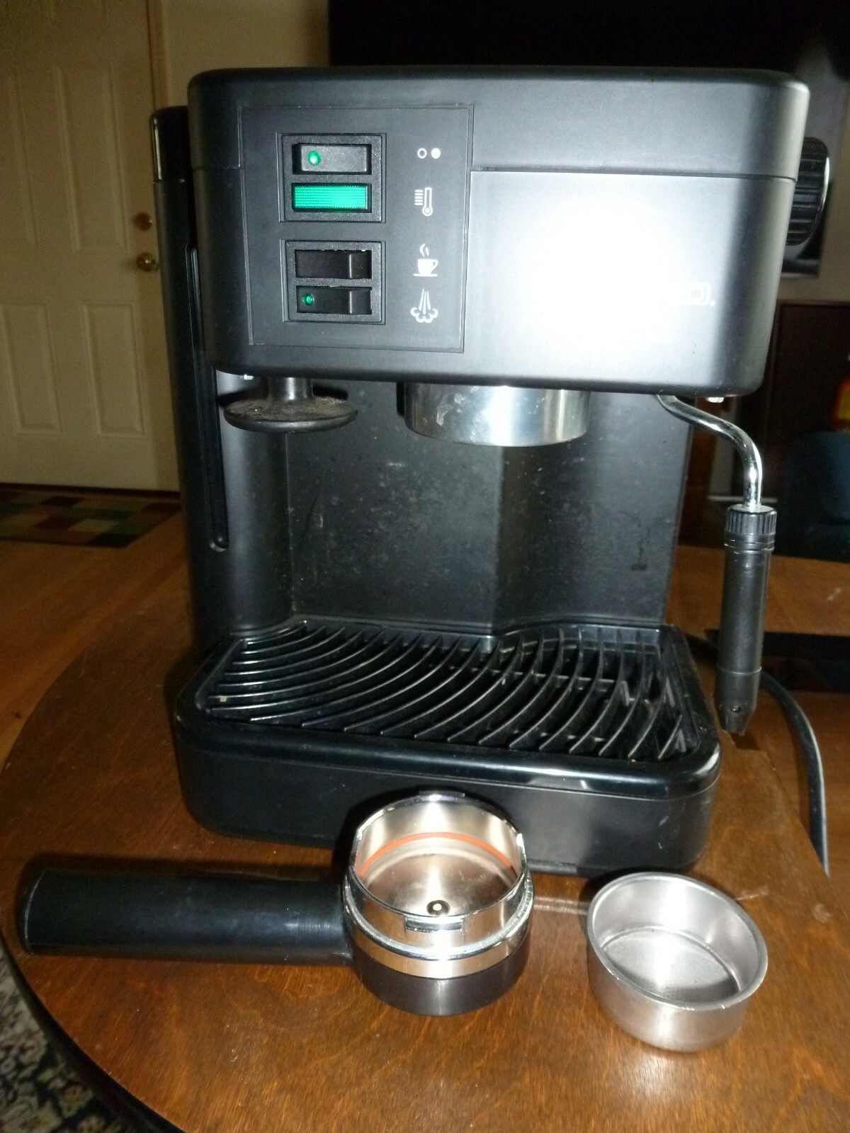 Vintage Estro Model 410 Espresso Machine SIN007 Italy FOR PARTS OR