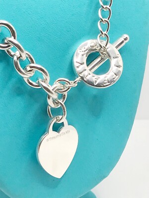 アクセサリー Tiffany necklace Tiffany & Co Sterling Silver 925 Link Choker Necklace With