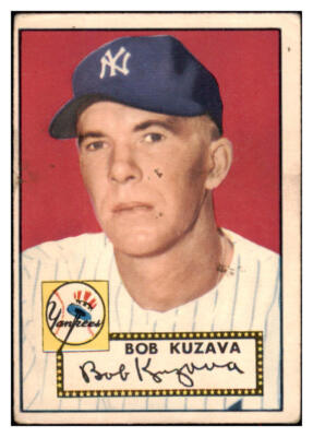 85 スティーブンステイルバーグ 1952 TOPPS # 85 BOB KUZAVA YANKEES VG SET BREAK 488067