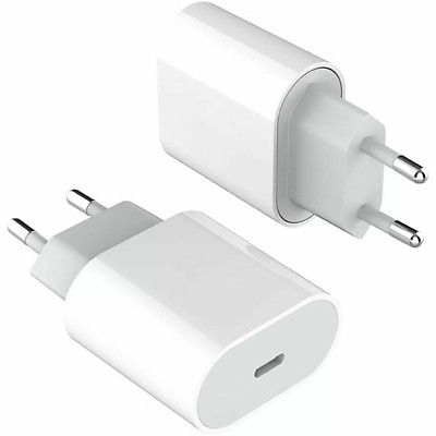 2X Für iPhone Charger Power USB-C Adapter 20W Schnell Ladegerät Netzteil 