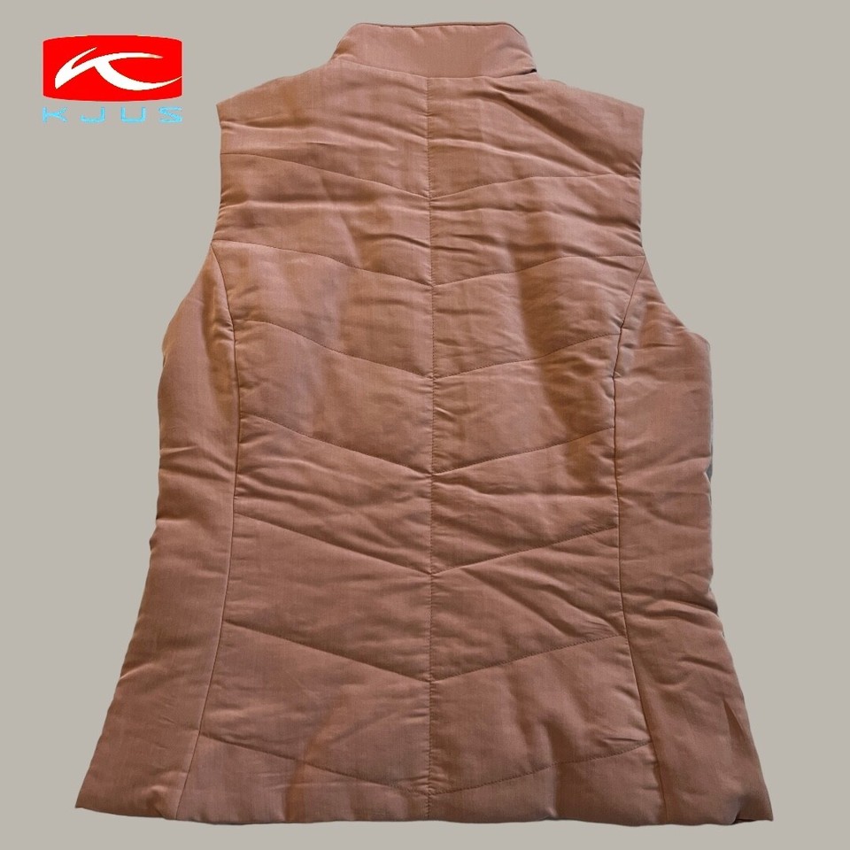 NWT KJUS Maven Clay Lightweight Insulated Spring Golf/Ski Vest/Sz 8 ...