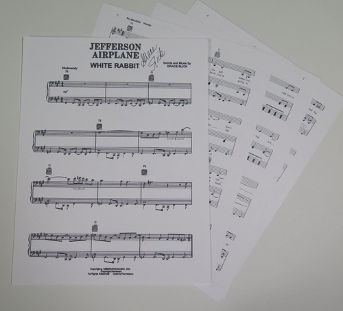 Grace Slick JEFFERSON AIRPLANE Signed Autograph 