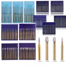 Dental FG Carbide Burs Friction Grip 1 2 3 4 5 330 Metal Cutting High Speed Bur