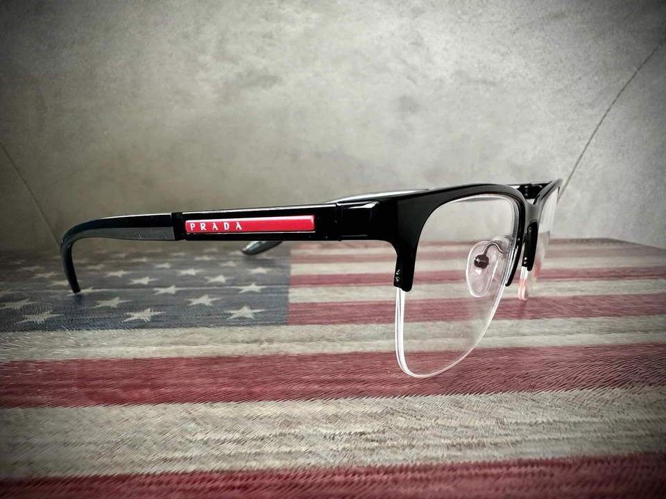 PRADA EYEGLASSES VPS 550 52-18-145 Frame Option To ADD RX - Image 4 of 4