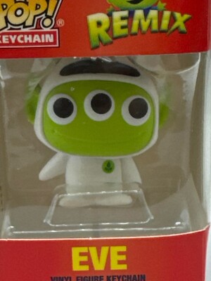 Funko Pocket Pop! Disney Pixar Toy Story Alien Wall-E Eve Remix Vinyl Keychain