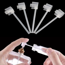 10x Perfume Bottle Decant Nozzle Caps Adapter Nozzles Atomizer Spray Refill Tool