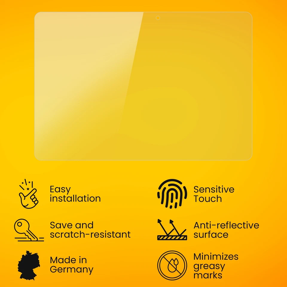 2x Screen Protection Film for Asus Transformer Pad TF300T matt&shockproof - Image 3 of 4