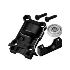 NEW GPM Aluminum 7075 Alloy Rear Lower Gear Cover Black for 1/5 X-Maxx / 1/6 XRT