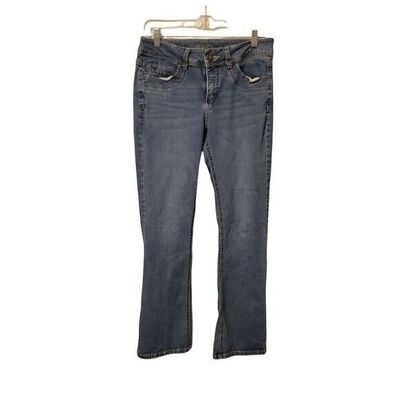 Riders by LEE Womens Size 32? Blue  Solid BootCut Jeans