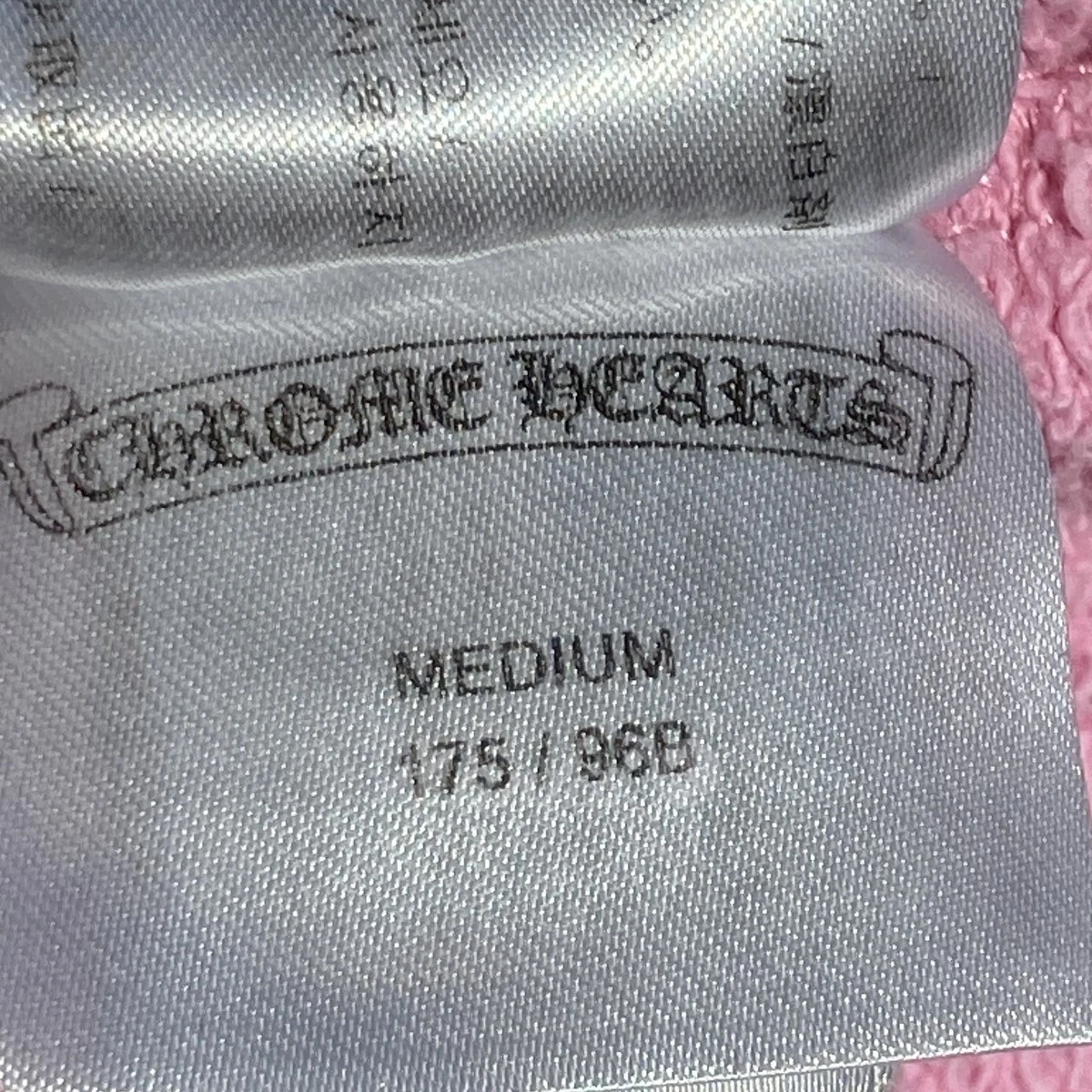 Second Hand Chrome Hearts Matty Boy Ppo Vanity Affair Sweatshirt Pink Size 25042