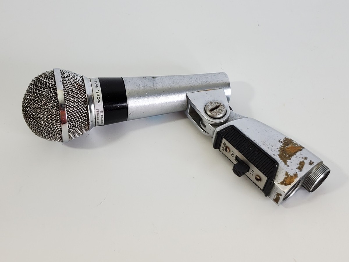 The Woodstock Mic - Shure 565s, Unisphere Dynamic Microphone The Woodstock Mic - Shure 565s, Unisphere Dynamic Microphone