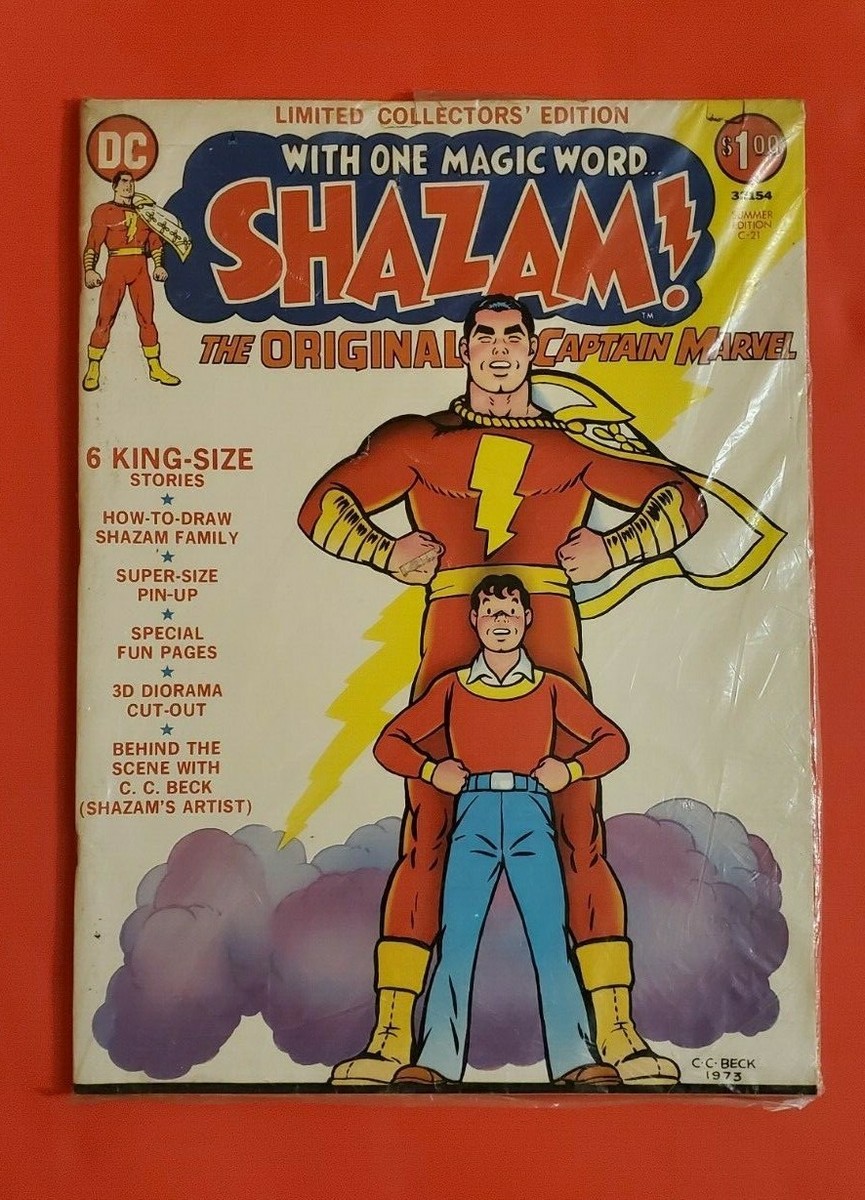 SHAZAM #C-21 SUMMER COLLECTORS KING SIZE ISSUE/ ORIGINAL CAPTAIN