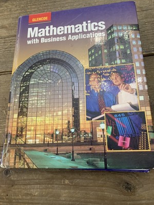 Lange Hs Business Math Ser Mathematics With Business Applications By 9780028147307 Ebay