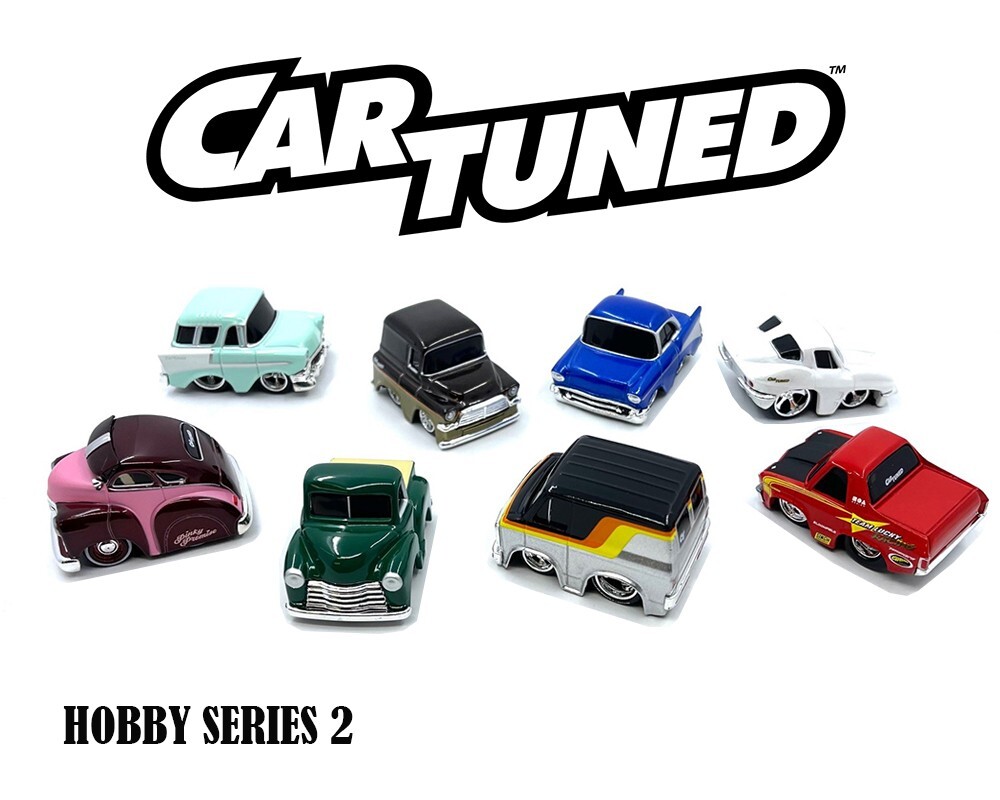 CAR TUNED HOBBY SERIES 2 ミニカー8台セット Car Tuned 1:64 Series 2 - 2024 Hobby Alternate Assortment 8