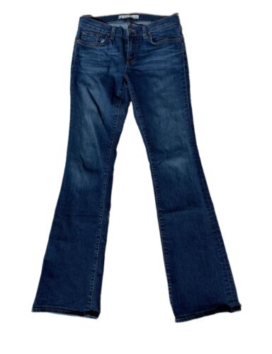 J BRAND Women's Size 26 BAILEY Bootcut Mid Rise Mayflower Dark Wash Denim Jeans - Picture 1 of 5