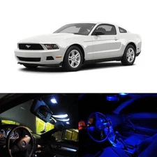 4 x LED Full Interior Lights Package Deal For 2010 and up Ford Mustang