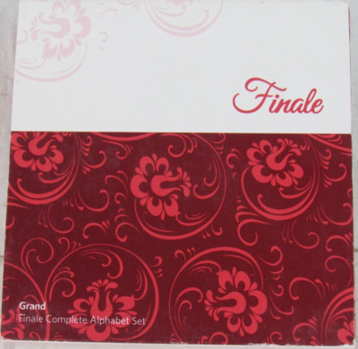 quickutz アルファベットダイ☆Finale QuicKutz Finale Grand Complete Album Die Set Alphabet Numbers