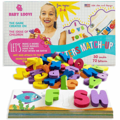 Letter Match Up See Spelling Words Interactive Word Builder Learning Alphabet
