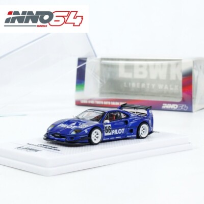Finclassically LBWK F40 ミニカーセット Amazon.com: Inno Models LBWK (Liberty Walk) F40#56 Blue