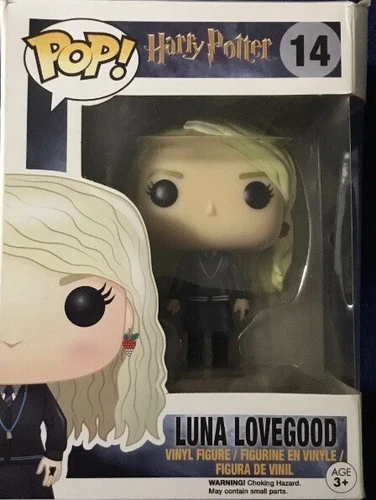 Pop Harry Potter #14 Luna Lovegood Ravenclaw Funko Viny Rare Vintage￼