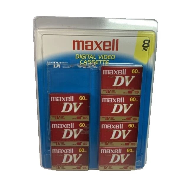 Videocámara mini Maxell Cintas y discos
