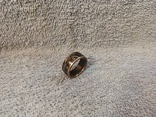 1983 Kennedy Half Dollars size 10- 1/2 coin ring handmade mixed metals 2