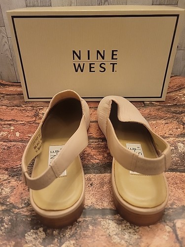 Scarpa sandalo donna Nine West Bamford rosa slingback taglia 7,5w nuova senza etichette - Foto 2 di 12