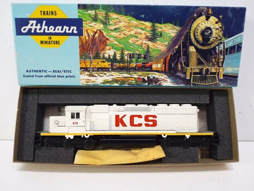 ATHEARN HO 4424 SD40-2 PWR KCS KANSAS CITY SOUTHERN LOCO NOS NEU MIB (OO992) | Zustand: New