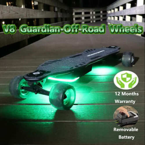 Electric Skateboard 600W Dual Drive Motor Off-road Wheels with Remote Control