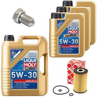 MotoröL Filter Set Longlife III 5W-30 8 Liter + Schraube FüR VW Transporter VI