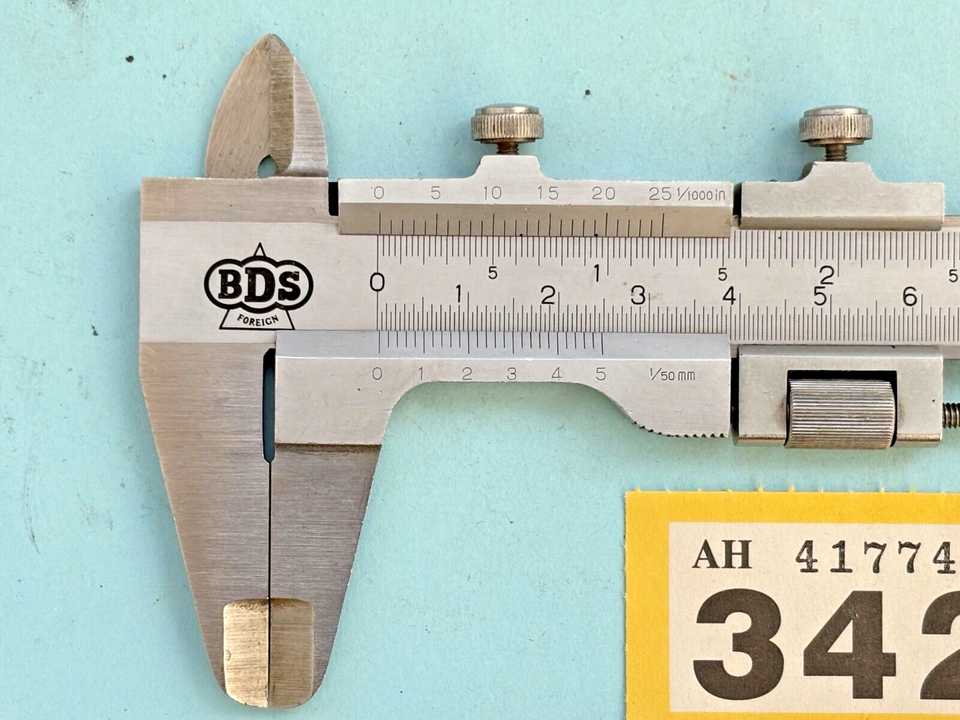 Mitutoyo Vernier Callipers with fine adjustment Metric Imperial 50 cm 6
