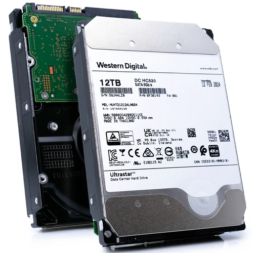 HGST Ultrastar He12 12TB 7.2K RPM SATA 6Gb/s 3.5" Hard Disk Drive (HDD)